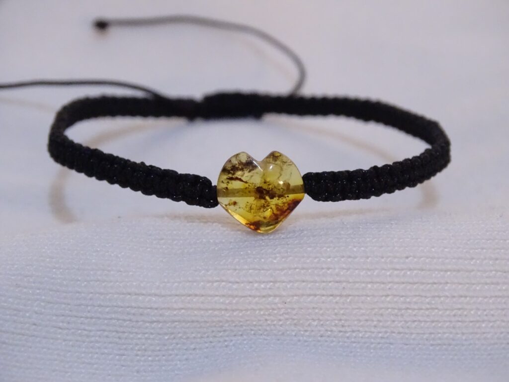 Bracelet en argent noir